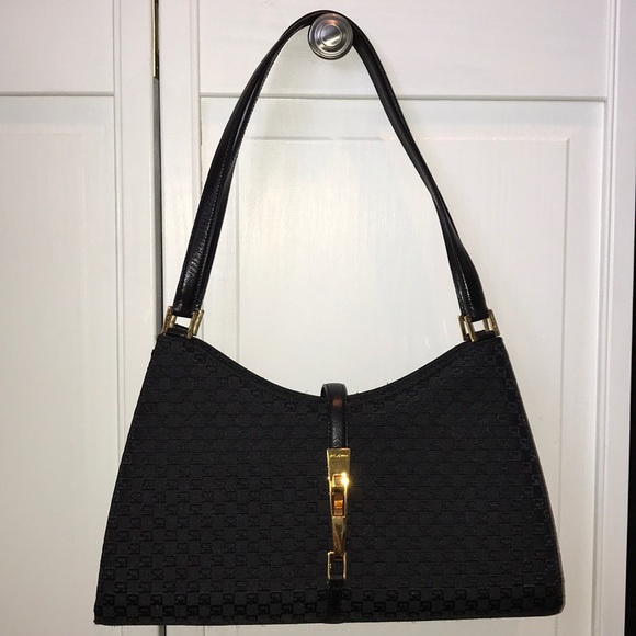 NWOT ST JOHN Black Logo Handbag - Picture 2 of 7